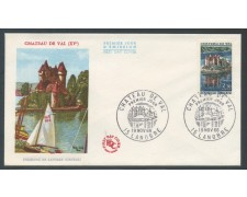 1966 - FRANCIA - CASTELLO DI VAL - BUSTA FDC - LOTTO/26642