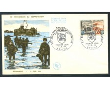 1964 - FRANCIA - ANNIVERSARIO DELLA LIBERAZIONE SBARCO - BUSTA FDC - LOTTO/26690