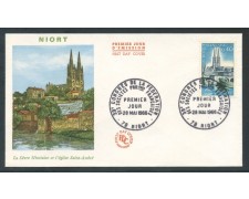 1966 - FRANCIA - CONGRESSO SOCIETA' FILATELICHE - BUSTA FDC - LOTTO/26700