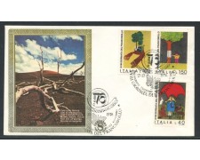 1976 - REPUBBLICA - GIORNATA FRANCOBOLLO - BUSTA FDC FILAGRANO - LOTTO/27505 1976 - REPUBBLICA - GIORNATA FRANCOBOLLO - BUSTA FDC FILAGRANO - LOTTO/27505
