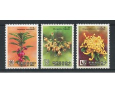 1988 - CINA FORMOSA - FIORI III° SERIE 3v. - NUOVI - LOTTO/27865 1988 - CINA FORMOSA - FIORI III° SERIE 3v. - NUOVI - LOTTO/27865