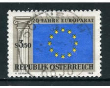 1969 - AUSTRIA - CONSIGLIO D'EUROPA - USATO - LOTTO/27946 1969 - AUSTRIA - CONSIGLIO D'EUROPA - USATO - LOTTO/27946