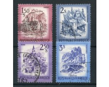1974 - AUSTRIA - PAESAGGI 4v. - USATI - LOTTO/28002U