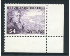 1987 - AUSTRIA - MICHAEL HAYDN - NUOVO - LOTTO/28033