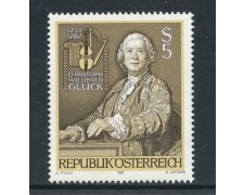 1987 - AUSTRIA - W.GLUCK - NUOVO - LOTTO/28037