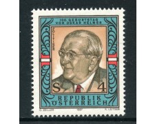 1987 - AUSTRIA - OSKAR HELMER - NUOVO - LOTTO/28038