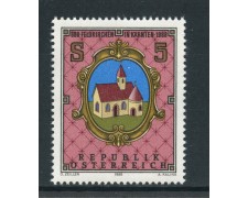 1988 - AUSTRIA - CENTENARIO DI FELDKIRCHEN - NUOVO - LOTTO/28060