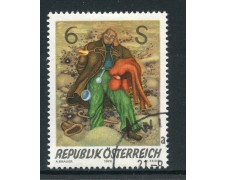 1976 - AUSTRIA - ARTE MODERNA BRAUER - USATO - LOTTO/28082 1976 - AUSTRIA - ARTE MODERNA BRAUER - USATO - LOTTO/28082