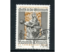 1978 - AUSTRIA - ARTE GOTICA - USATO - LOTTO/28104 1978 - AUSTRIA - ARTE GOTICA - USATO - LOTTO/28104