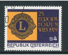 1979 - AUSTRIA - LIONS CLUB - USATO - LOTTO/28159 1979 - AUSTRIA - LIONS CLUB - USATO - LOTTO/28159
