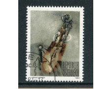 1980 - AUSTRIA - ARTE MODERNA - USATO - LOTTO/28208 1980 - AUSTRIA - ARTE MODERNA - USATO - LOTTO/28208