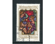 1980 - AUSTRIA - NATALE - USATO - LOTTO/28215 1980 - AUSTRIA - NATALE - USATO - LOTTO/28215