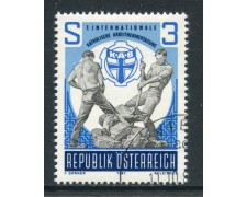 1981 - AUSTRIA - LAVORATORI CATTOLICI - USATO - LOTTO/28237
