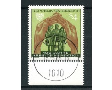 1983 - AUSTRIA - ISPETTORATO DEL LAVORO - USATO - LOTTO/28291