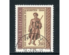 1984 - AUSTRIA - MUSEO DELLA CARINZIA - USATO - LOTTO/28322