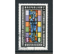 1984 - AUSTRIA - CONGRESSO DI ANATOMIA - USATO - LOTTO/28329