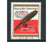1984 - AUSTRIA - CLUB GIORNALISTI CONCORDIA - USATO - LOTTO/28333