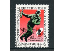 1985 - AUSTRIA - COMPETIZIONE DEI POMPIERI - USATO - LOTTO/28355