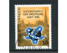 1985 - AUSTRIA - CONGRESSO FIATA SPEDIZIONIERI - USATO - LOTTO/28357