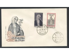 1962 - REPUBBLICA - SANTA CATERINA - BUSTA FDC - LOTTO/28559 1962 - REPUBBLICA - SANTA CATERINA - BUSTA FDC - LOTTO/28559