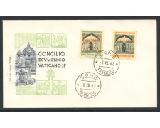 1962 - REPUBBLICA - CONCILIO ECUMENICO - BUSTA FDC - LOTTO/28561 1962 - REPUBBLICA - CONCILIO ECUMENICO - BUSTA FDC - LOTTO/28561