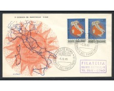 1965 - REPUBBLICA - GIORNATA DEL FRANCOBOLLO - BUSTA FDC - LOTTO/28606 1965 - REPUBBLICA - GIORNATA DEL FRANCOBOLLO - BUSTA FDC - LOTTO/28606