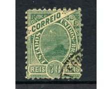 1900 - BRASILE - 50r. VERDE - USATO - LOTTO/28833 1900 - BRASILE - 50r. VERDE - USATO - LOTTO/28833