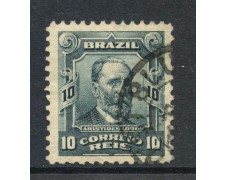 1906 - BRASILE - 10r. ARISTIDE LOBO - USATO - LOTTO/28838 1906 - BRASILE - 10r. ARISTIDE LOBO - USATO - LOTTO/28838