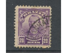 1906 - BRASILE - 20r. B.CONSTANT - USATO - LOTTO/28839 1906 - BRASILE - 20r. B.CONSTANT - USATO - LOTTO/28839