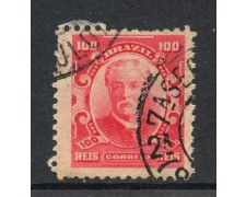 1906 - BRASILE - 100r. WANDELKOLK - USATO - LOTTO/28841 1906 - BRASILE - 100r. WANDELKOLK - USATO - LOTTO/28841