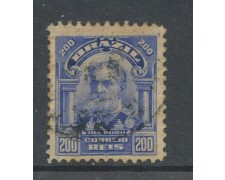 1906 - BRASILE - 200r. DEODORO da FONSECA - USATO - LOTTO/28842 1906 - BRASILE - 200r. DEODORO da FONSECA - USATO - LOTTO/28842