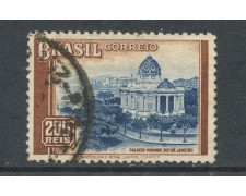 1937/38 - BRASILE - 200r. PALAZZO MONROE - USATO - LOTTO/28880 1937/38 - BRASILE - 200r. PALAZZO MONROE - USATO - LOTTO/28880
