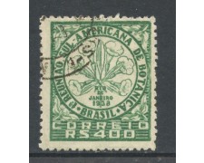 1939 - BRASILR - 400r. CONGRESSO DI BOTANICA - USATO - LOTTO/28886 1939 - BRASILR - 400r. CONGRESSO DI BOTANICA - USATO - LOTTO/28886
