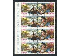 1991 - REPUBBLICA - CELEBRAZIONI COLOMBIANE - BLOCCO FDC - LOTTO/28928 1991 - REPUBBLICA - CELEBRAZIONI COLOMBIANE - BLOCCO FDC - LOTTO/28928