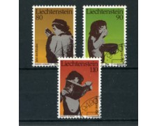 1979 - LOTTO/4584 - LIECHTENSTEIN - ANNO DEL FANCIULLO 3v. - USATI 1979 - LOTTO/4584 - LIECHTENSTEIN - ANNO DEL FANCIULLO 3v. - USATI