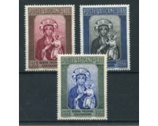 1956 - LOTTO/5850 - VATICANO - MADONNA NERA 3v. NUOVI