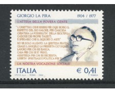 2004 - LOTTO/7445 - REPUBBLICA - GIORGIO LA PIRA - NUOVO