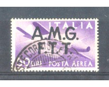 1947 - LOTTO/2204 - TRIESTE A- POSTA AEREA 50 LIRE - USATO 1947 - LOTTO/2204 - TRIESTE A- POSTA AEREA 50 LIRE - USATO