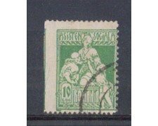 1921 - LBF/2713A -  ROMANIA - 10 BANI BENEFICENZA