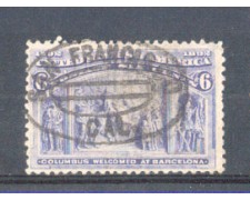 1893 - LBF/2950 - STATI UNITI - 6c. ESPOSIZ. COLOMBIANA - USATO 1893 - LBF/2950 - STATI UNITI - 6c. ESPOSIZ. COLOMBIANA - USATO