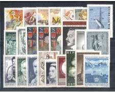 1968 - LOTTO/AUSA68CPLN - AUSTRIA - ANNATA COMPLETA 1968 NUOVI 1968 - LOTTO/AUSA68CPLN - AUSTRIA - ANNATA COMPLETA 1968 NUOVI