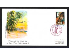 1970 - LOTTO/9942- ISOLA PAGO PAGO SAMOA VISITA PAPA PAOLO VI°