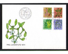 1974 - LBF/4145 - SVIZZERA - PRO JUVENTUTE - BUSTA FDC