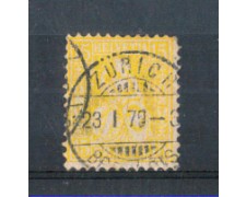 1867 - LBF/2818C- SVIZZERA - 15c. GIALLO - USATO 1867 - LBF/2818C- SVIZZERA - 15c. GIALLO - USATO
