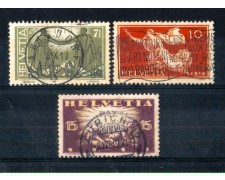 1919 - LOTTO/10157CPU - COMMEMORATIVI DELLA PACE 3v. USATI 1919 - LOTTO/10157CPU - COMMEMORATIVI DELLA PACE 3v. USATI