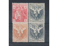 1915/16 - LOTTO/REG105CPL - REGNO - PRO CROCE ROSSA LING.