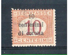 1919 - LOTTO/TTT2N - TRENTO e TRIESTE - 10c. SU 10c. SEGNATASSE NUOVO