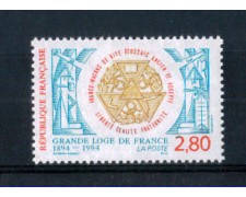 1994 - LOTTO/FRA2899N - FRANCIA - LOGGIA MASSONICA 1v. NUOVO