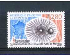 1994 - LOTTO/FRA2892N - FRANCIA - CONSERVATORIO NAZIONALE 1v. NUOVO
