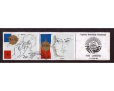 1981 - LOTTO/FRA2142CPU - FRANCIA - PHILEXFRANCE 2v. - USATI 1981 - LOTTO/FRA2142CPU - FRANCIA - PHILEXFRANCE 2v. - USATI